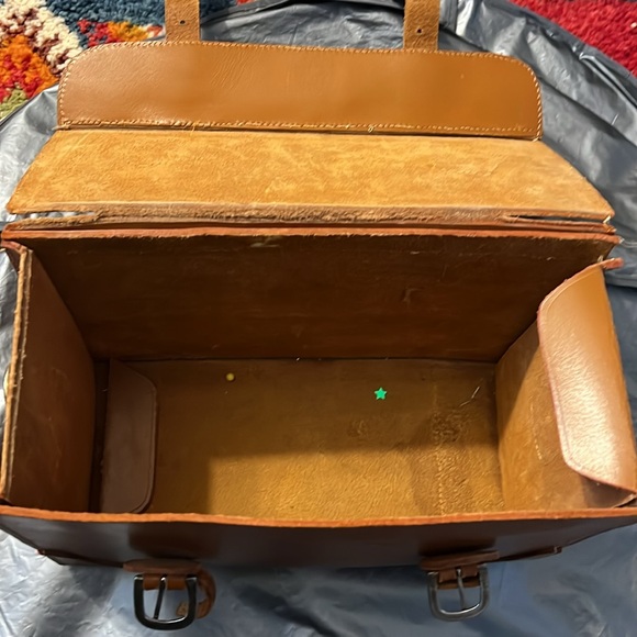 Ralph Lauren leather hard case handbag vintage - Picture 6 of 6